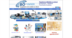Desktop Screenshot of bopapier.ch